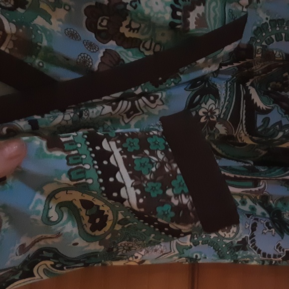 🎆 NEW listing!!beautiful print asymmetric hem Dress. - Picture 6 of 8